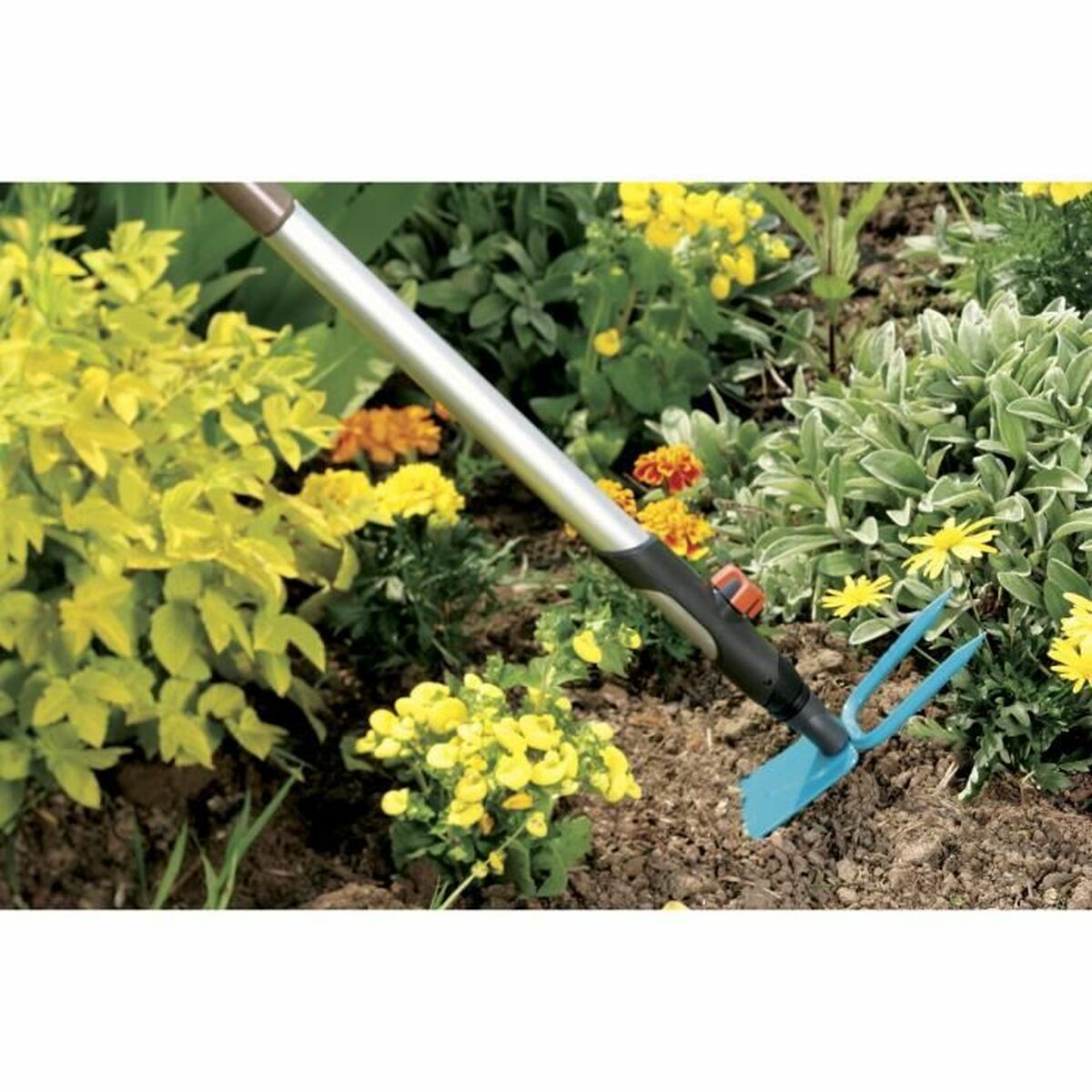 Hackmaschine Gardena Combisystem Edelstahl